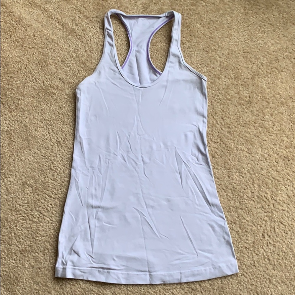 Lululemon racerback tank size 6